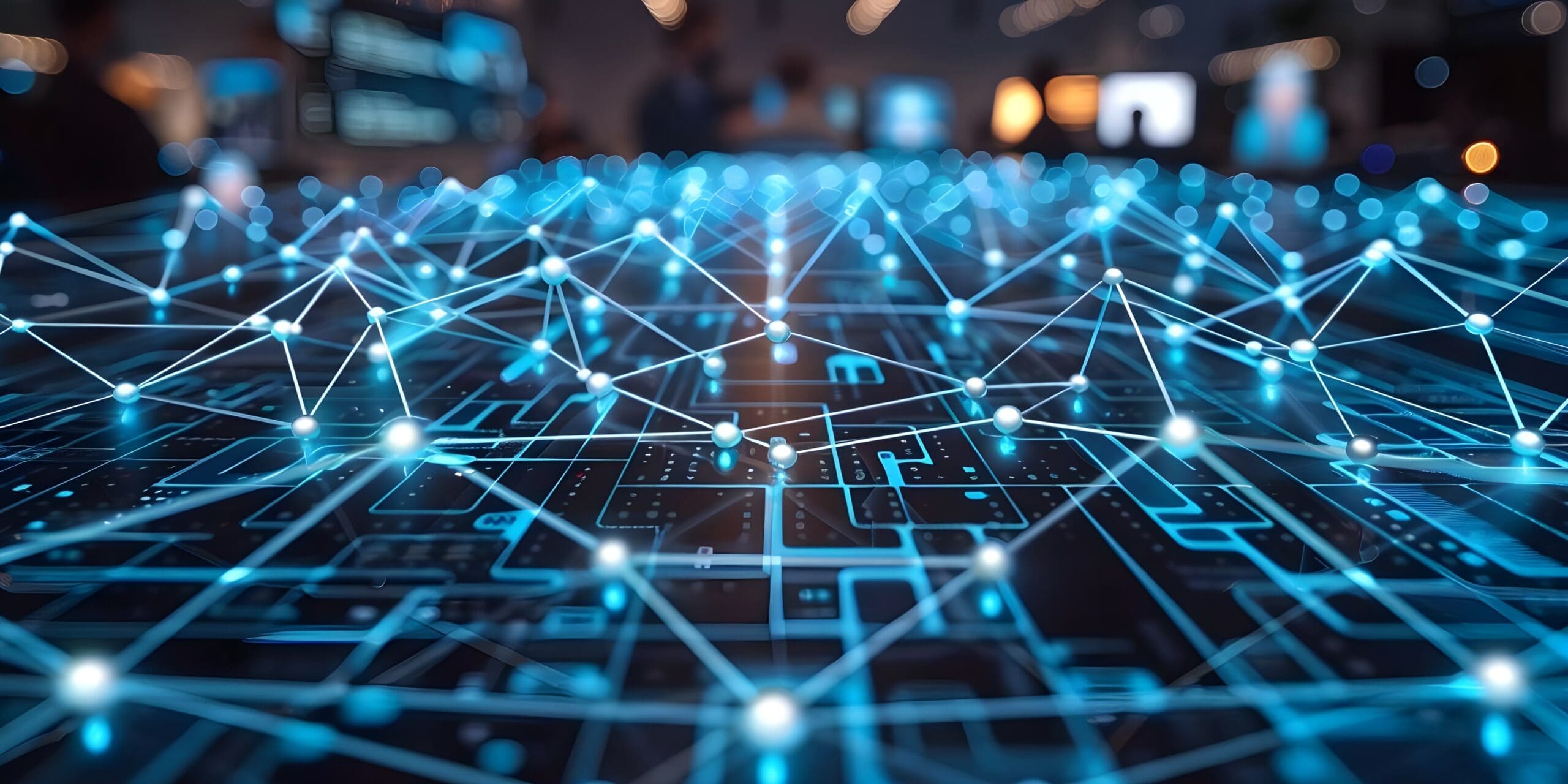 Seamless Integration of Network Devices in Modern Business Operations. Concept Networking Solutions, Business Efficiency, Device Integration, Seamless Operations, Modern Technology